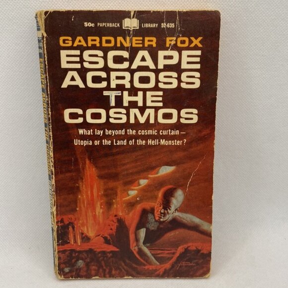 Escape Across The Cosmos by Gardner Fox Vintage Science Fiction 1968 Book - Picture 16 of 16